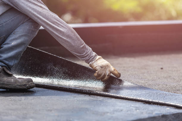 Professional Exterior Waterproofing technician working in Jeffersonville, OH